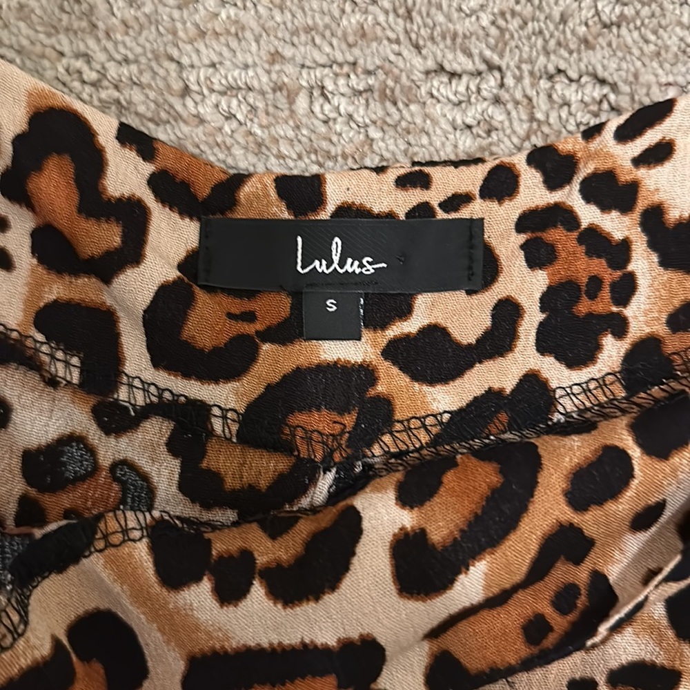 Lulus leopard skort - Picture 4 of 4